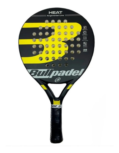 Paleta Padel Bullpadel Heat Soft Eva Carbono 38 Mm Paddle