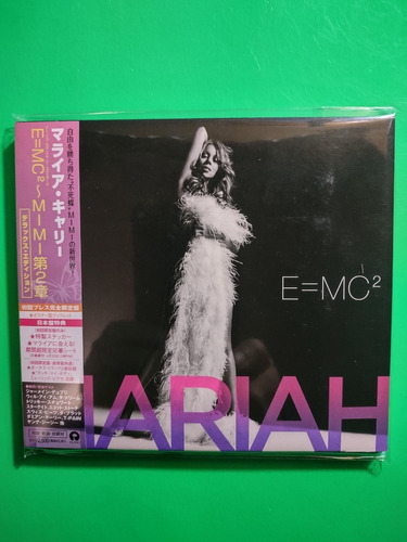 Mariah Carey - E=mc² (cd Álbum, 2008 Japón)