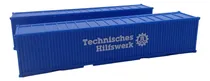 Comprar Contenedor 40 Ho 1\u002F87 Logo Impreso Ferromodelismo Trenes 3d