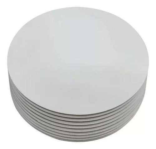 Kit 200 Cake Board 25cm Base Bolo Com Logotipo A Laser