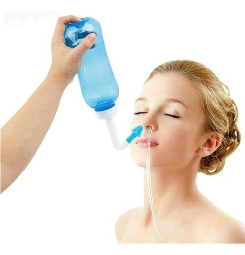 Higienizador Ducha Nasal Lavador Lavagem Sinusite - 500ml