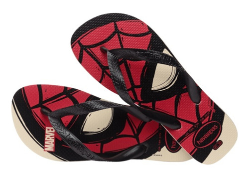 Ojotas Havaianas Brasil Spider Man Thor Capitan America