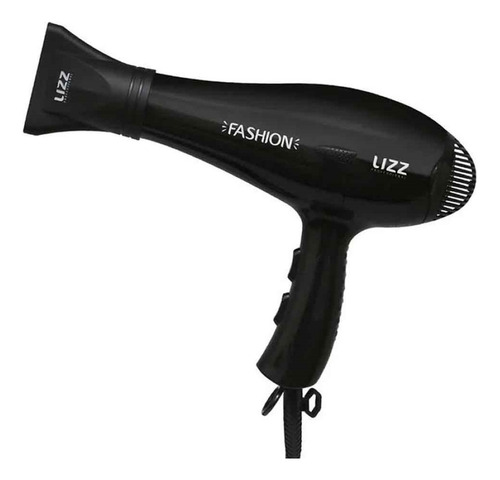 Secador Fashion 2200 Watts 220v Preto - Lizz Profissional