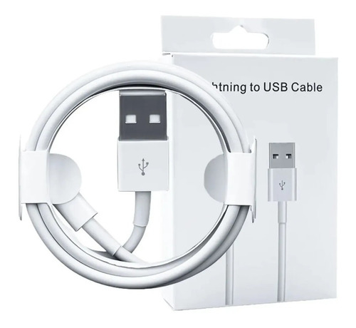 Cable Cargador Para iPhone Usb 1m Original 