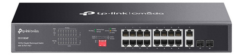 Tp-link Ds1018gmp Switch Poe 16 Puertos Gigabit 2uplink 2sfp