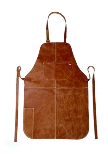 Pechera De Cuero Con Estuche Carpincho