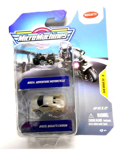 Micro Machines #0514 Aventura Motocicleta Bugatti Chiron