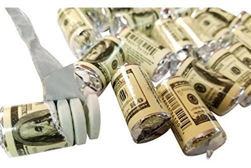 Mentas Spearmint Money Mint Rolls $100 U.s. Dollar Bills 24 