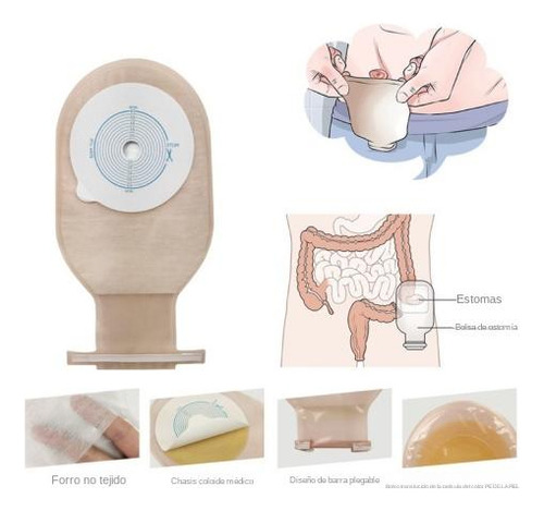 Bolsas Para Colostomia Articulos Paraostomia 30 Pzas