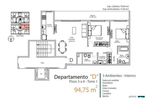 Imagen 22 de 30 de Venta Departamento De 3 Ambientes En Suite Con Cochera - Moron Sur - 3ºb