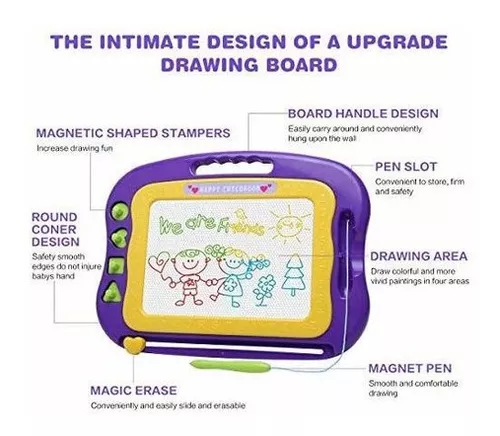 Magnetic Drawing Board Toddler Toys Magna Erasable Doodle Board Tablero  Magnetico Colorful Etch Education Sketch Doodle Pad - Buy Magnetic Drawing  Board Toddler Toys Magna Erasable Doodle Board Tablero Magnetico Colorful  Etch