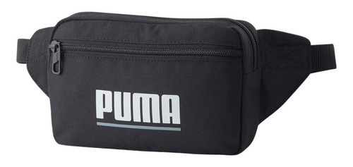 Cangurera Puma Plus Accesorio Mochila Pequeña Morral Color Negro