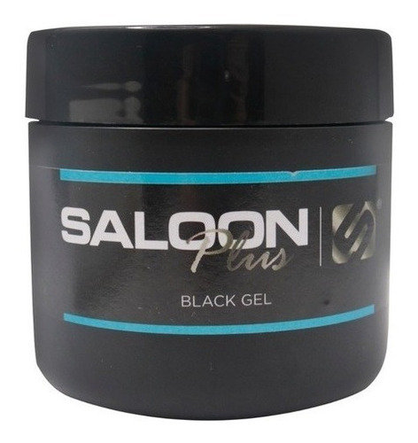 Gel Negro Matizador De Canas Pelo Y Barba Saloon In Barberia