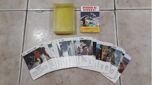 Mini Mazo Cartas Fournier Vitoria Ataque Al Everest Año 1978