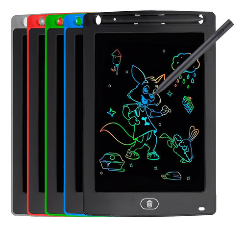 Quadro Infantil Para Pratica Escrita Calcular Desenhar Lcd Cor Preto