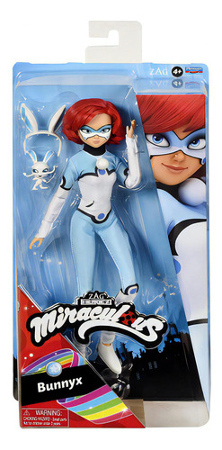 Boneca Miraculous Ladybug Bunnyx Oficial Licenciado