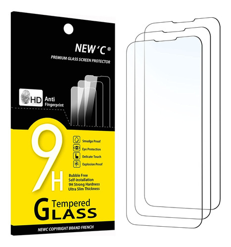  Protector De Pantalla iPhone 14, 13, 13 Pro (6,1 ) Pack 3