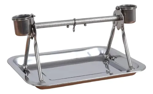 Soporte Ajustable Para Loros Y Aves Grandes - Altura 40-157 Cm, Madera Natural, Para Entrenamiento Y Descanso