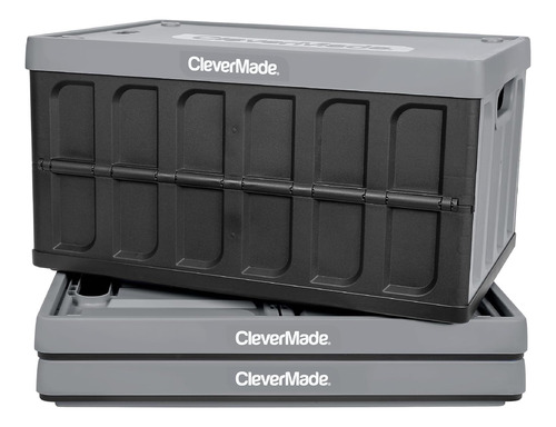 Clevermade Contenedores De Almacenamiento Plegables De 46l C