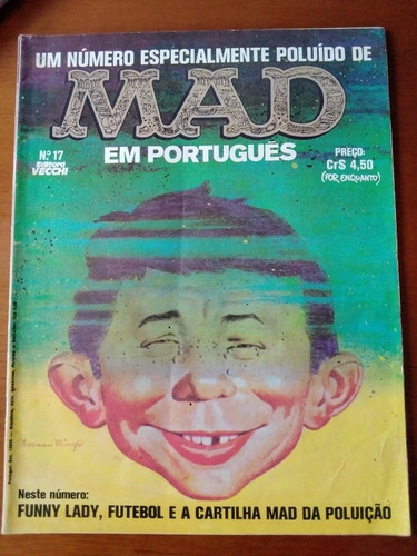 Revista Mad #17 Editora Vecchi 1975 * Leia Descrição 
