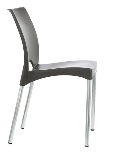 Silla de comedor Garden Life Boston color negro