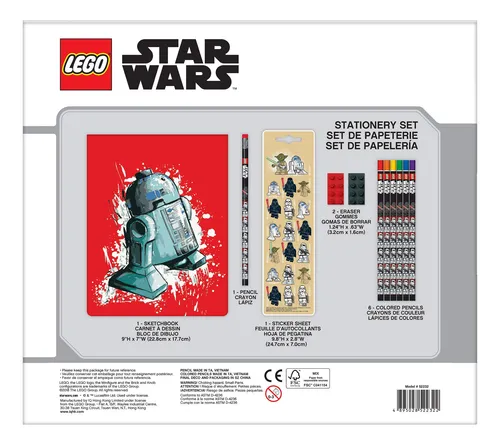 Set De Regalo De Dibujo Lego Star Wars Deluxe Con