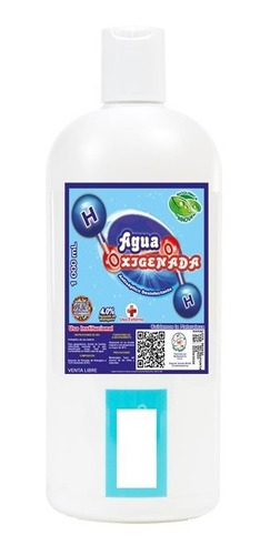 Agua Oxigenada Litro - L a $13000