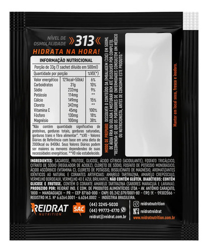 Isotonic - Isotônico Repositor Energético - 20 Un De 33g - Sabor Limão