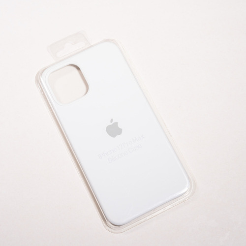 Funda Silicona Para Iphone 12 Pro Max - Protección Y Estilo Blanco Lisa
