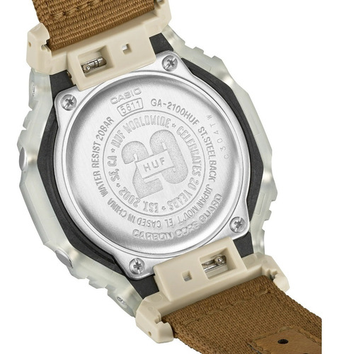 Imagen 5 de 10 de Reloj Casio G-shock Youth Especial Huf Ga-2100huf-5acr