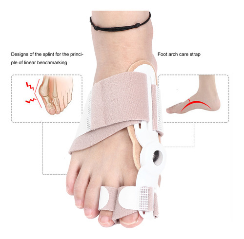 Férula Elástica Correctora Hunion Hallux Valgus Corrector Pa