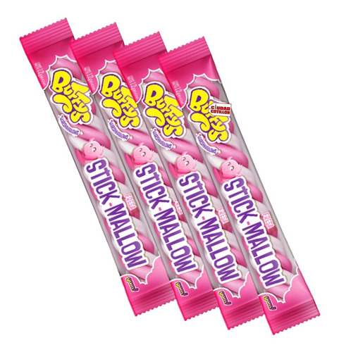 Pack X32 Malvavisco Buffys Fresa 30g Stick Marshmallows - Cc