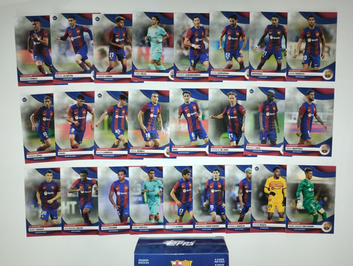 Tarjetas Barcelona Set Completo 50/50 Messi, Yamal Rookie C (Usado)