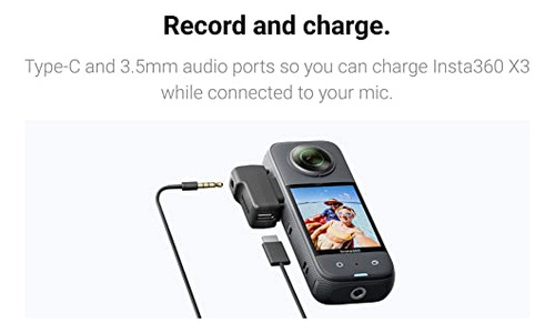 Adaptador De Micrófono Insta360 X3, Adaptador De Micrófono E