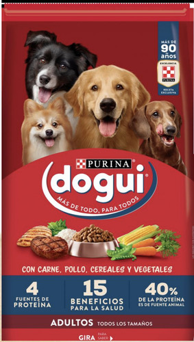 Dogui Adulto Mix Con Carne, Pollo, Cereales Y Vegetales X 21