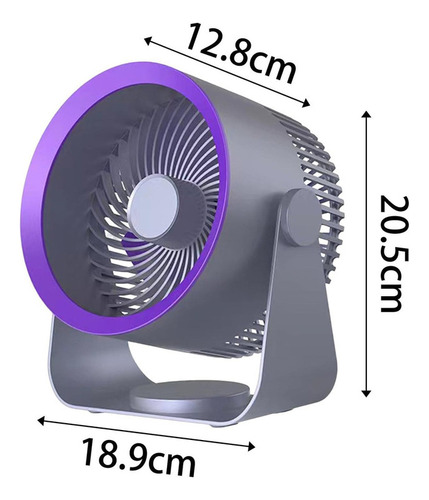Ventilador Vortex Con Potente Flujo De Aire De 70 Pies