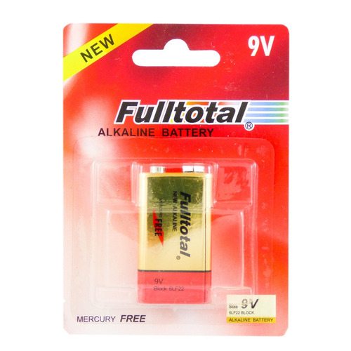 Imagen 1 de 2 de Bateria 9v Alcalina Juguetes Handy Radios Microfonos Pila 9v