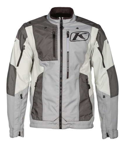 Campera Moto Klim Dakar Monument Gray Gris Bamp Group