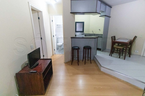 Imagem 2 de 15 de Flat Lindo Na Consolação - Excelente Localização Para Seu Investimento. - Sf24983