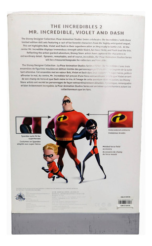 Muñecos Disney. Edición Limitada. Los Increíbles 2 (Usado)
