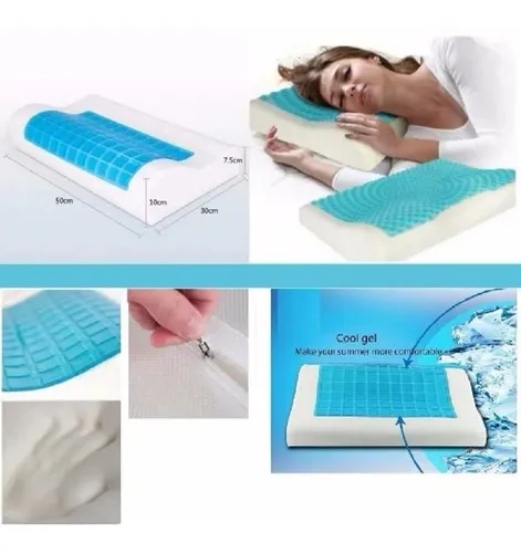 Almohada De Gel Ortop dica Cool Pillow Restform Cuotas sin inter s