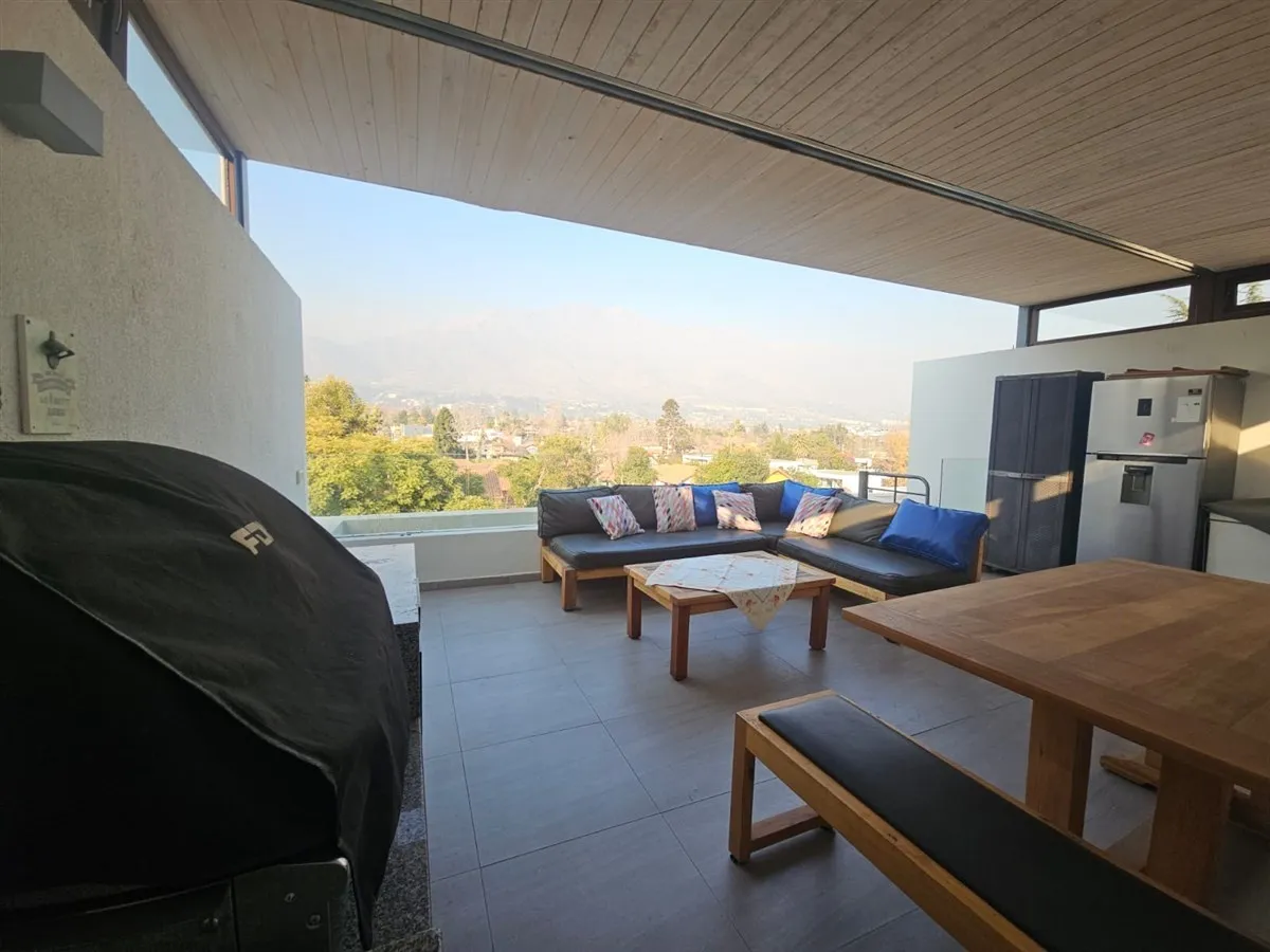 Imagen 2 de 19 de Departamento Penthouse En Arriendo De 3 Dorm. En La Reina