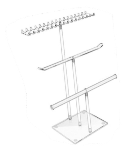 Soporte Organizador De Joyas Con Forma De T, Soporte Para