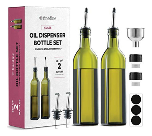 Botella Dispensadora De Aceite Para Cocina, Juego De Botella