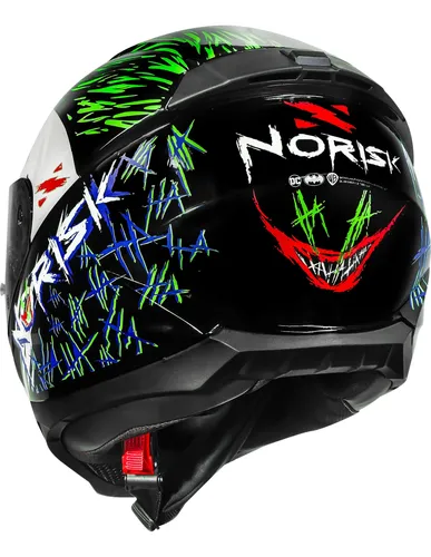 Capacete Norisk Joker Dc Coringa Licenciado Original