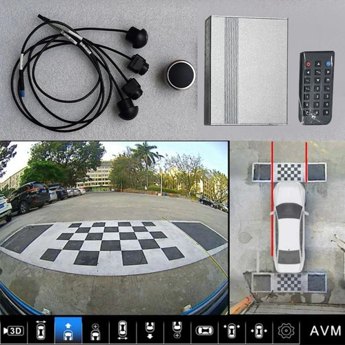 Cámara De 360 Grados For Coche Ahd 3d Cámara De Coche 360 G