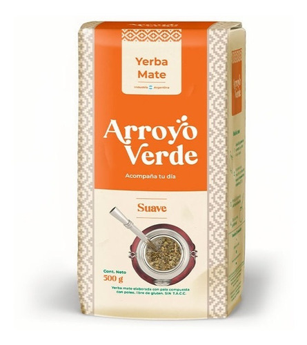 Nueva! Yerba Mate Arroyo Verde Suave Premium 500g Sin Tacc