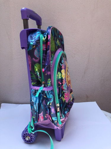 Rapunzel Princesa Disney Mochila Llantitas Enredados Tangled