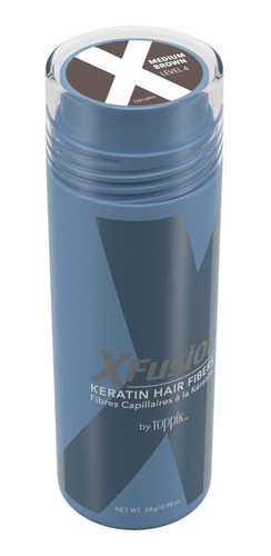 Xfusion Fibras De Queratina Para El Cabello, Marrn Medio (ta