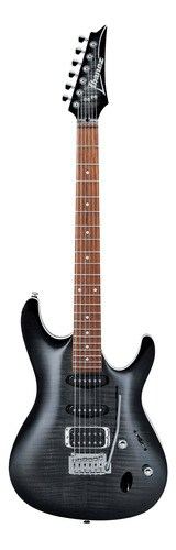 Guitarra Eléctrica Ibanez Sa260fm Tgb Color Negro 4 Pastilla